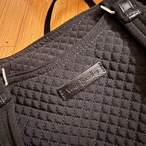 Vera Bradley Elegant Black Quilted Bag